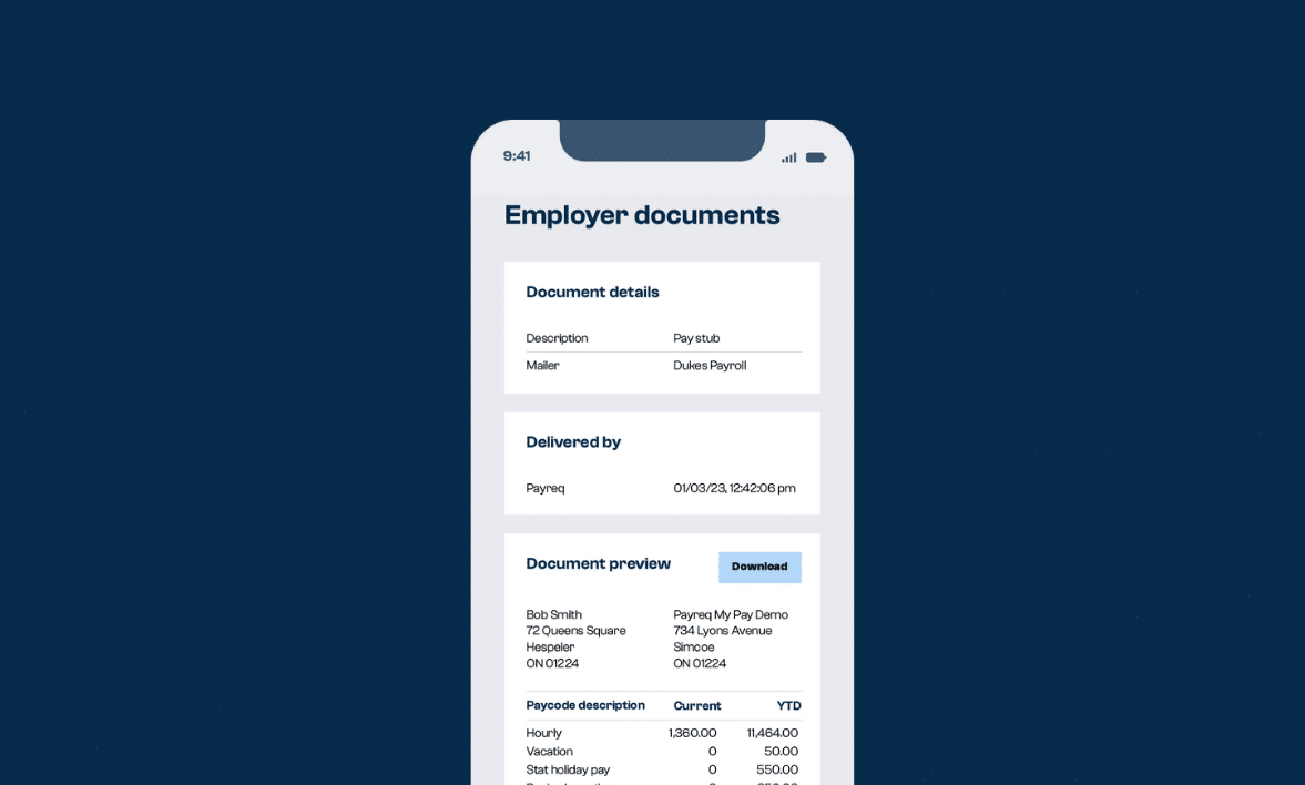 SAP pay stub delivery add-on